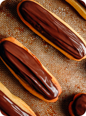 Растопление шоколада. Получение глазури